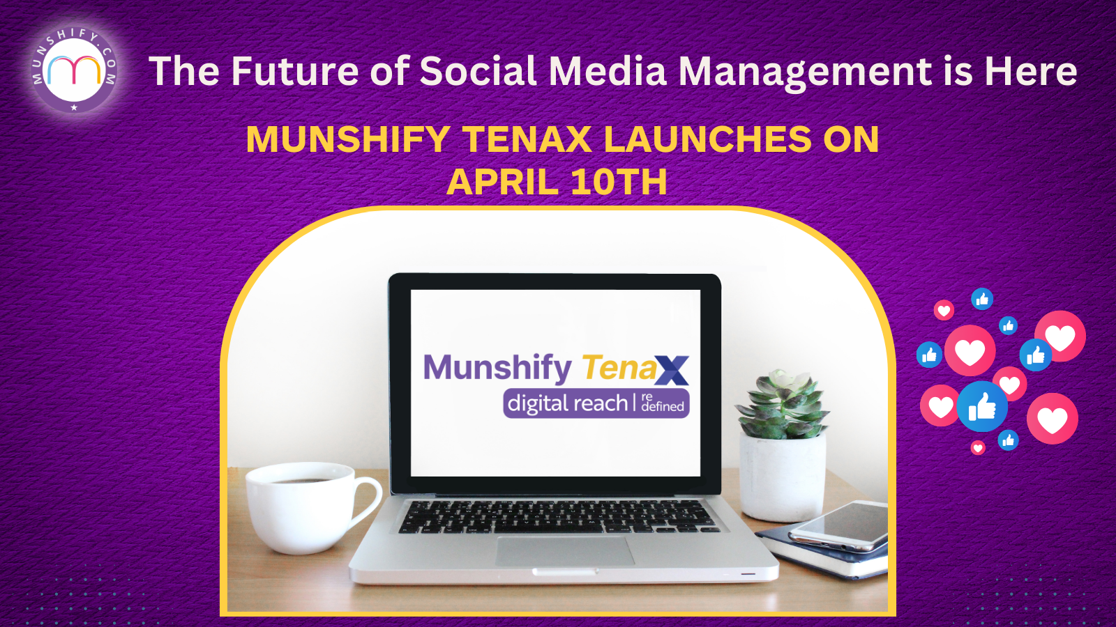 The Future of Social Media Management is Here: TenaX launches on April 10 