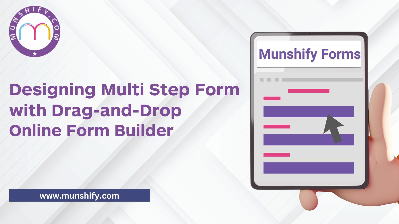 Designing Multi Step Form with Drag-and-Drop Online Form Builder 
